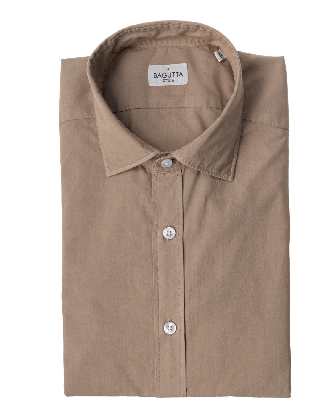 shop BAGUTTA  Camicia: Bagutta camicia in lino.
Colletto piccolo.
Maniche lunghe.
Slim fit.
Fabbricato in Albania.. BERLINO EBLT 11041-074 number 521109